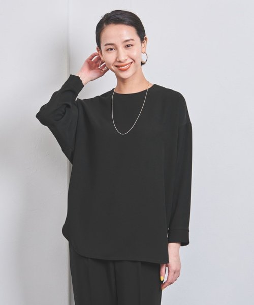 【WEB限定】＜UNITED ARROWS＞P クルーネック ブラウス W