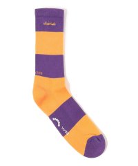 TOMORROWLAND GOODS/SOCKSSS DAFFY DUCK コットンナイロン ボーダーソックス/504573079