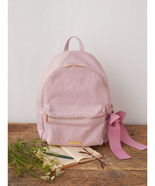 新品未使用タグ付き　メゾンドフルール　リボンラウンドリュック 撥水加工リボンラウンドリュック/Maison de FLEUR（メゾン ド