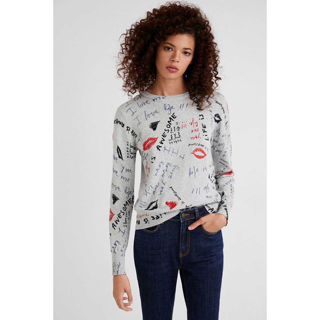 セール 50%OFF】Lfe is awesome ニットセーター(504450967