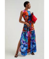 Desigual/花柄 カットアウトワンピース/504451179