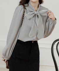 TeddyShop/テディショップ Teddyshop レディース ロマンティックボウタイリボンブラウス/504457076