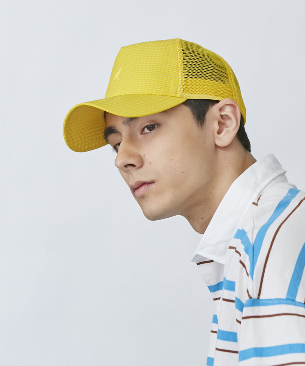 カンゴール KANGOL KANGOL Seersucker Mesh Trucker(504560732
