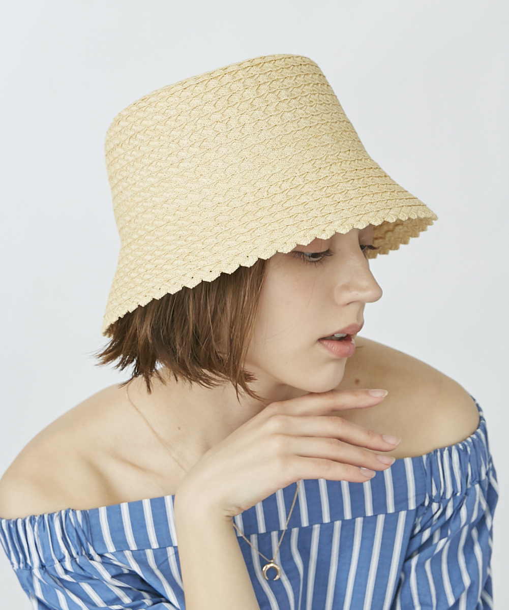 Chapeau d' O PB TresBraid Bucket(504560972) | Chapeaud'O(Chapeaud