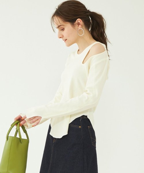 サッフル ボディ スリット プルオーバー カットソー Tシャツ