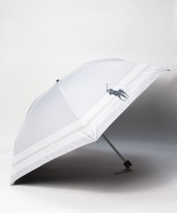 POLO RALPH LAUREN(umbrella)/晴雨兼用折りたたみ日傘　ボーダー/504563763