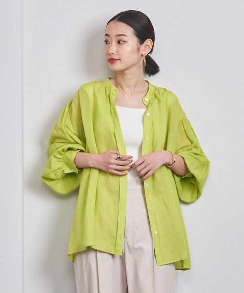 ＜UNITED ARROWS＞RAMIE/CE ギャザー ボリュームスリーブ ブラウス W†