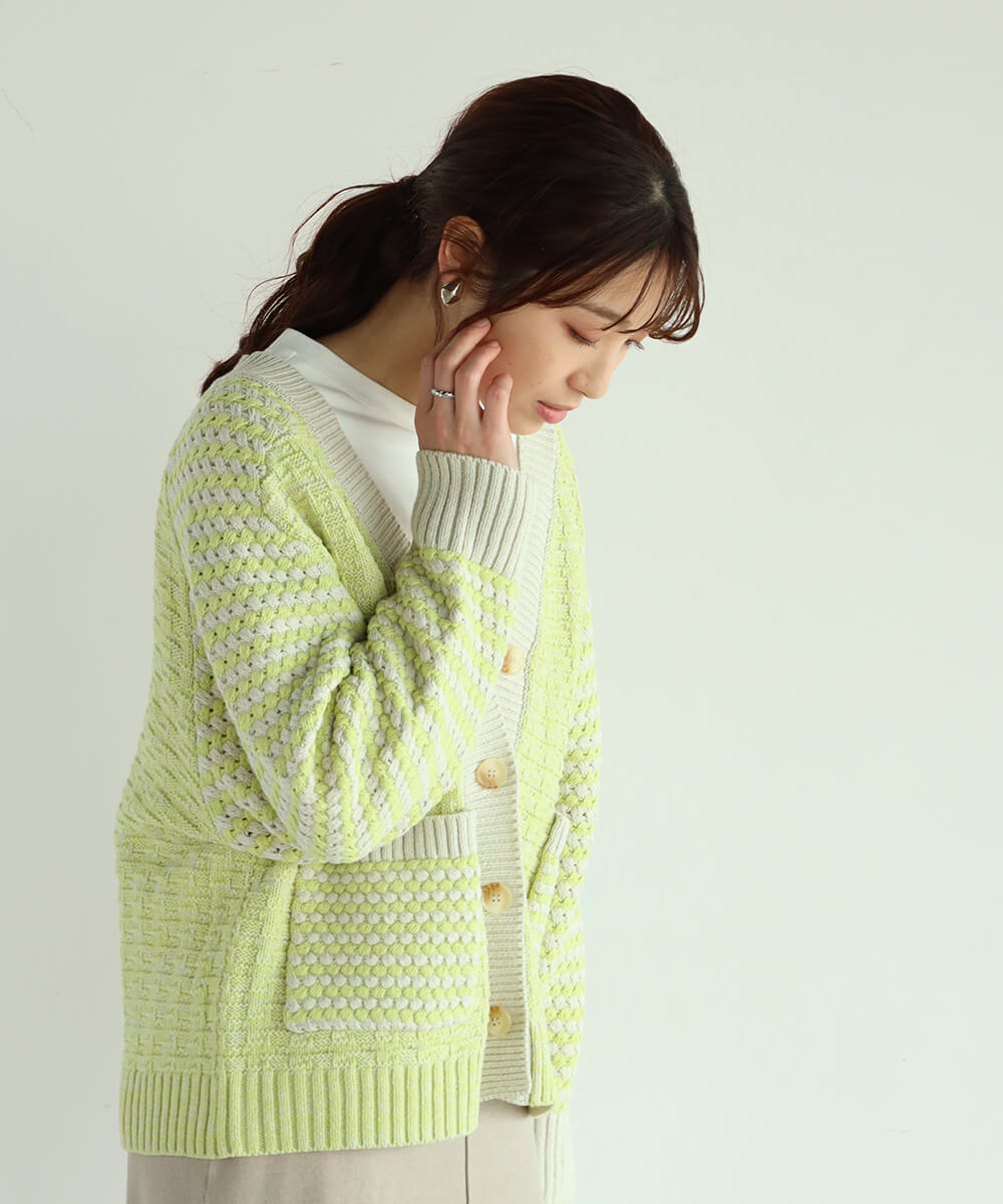 クーポン】【セール 39%OFF】Vin 【手洗い可】ボーダーディテール