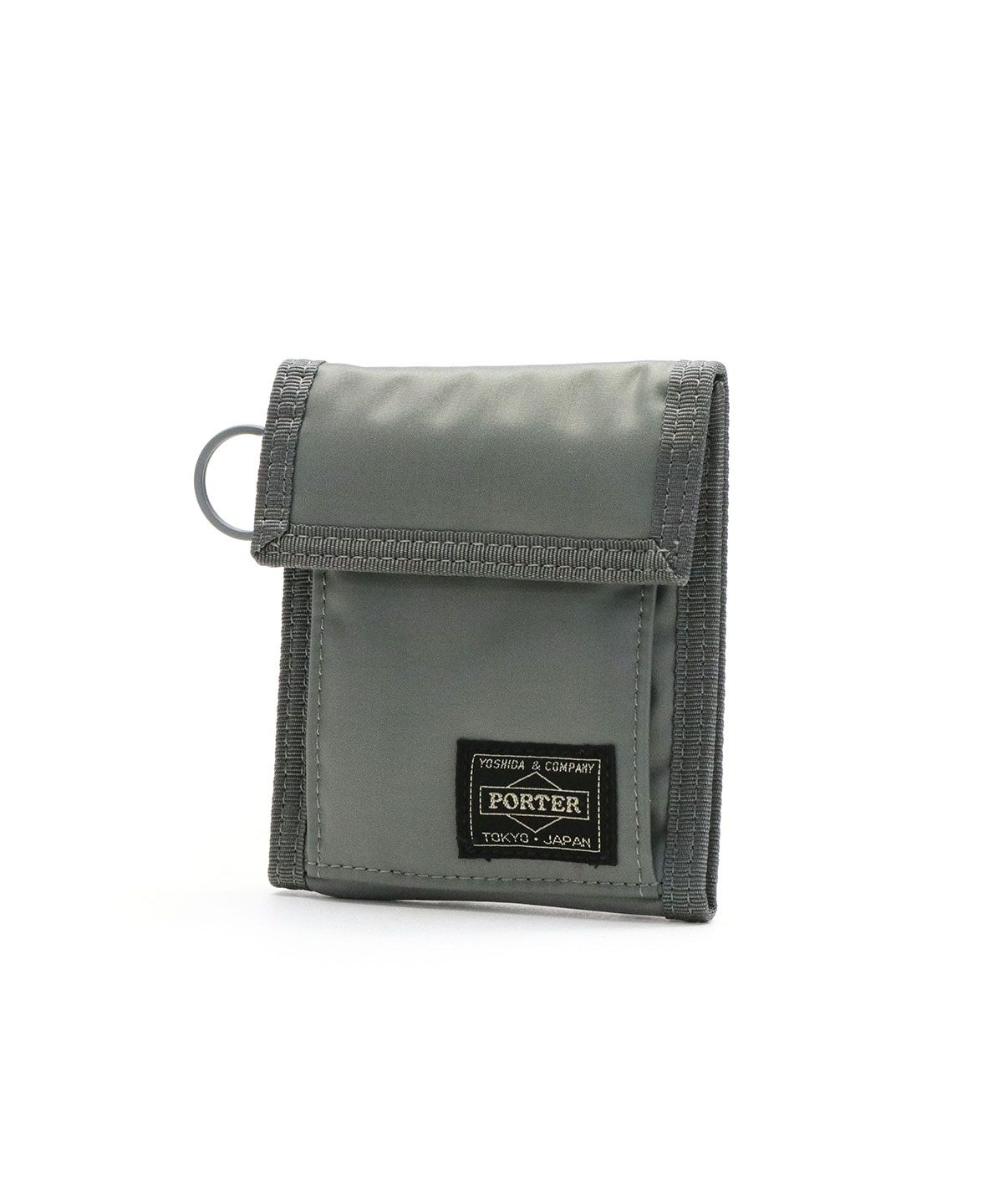 PORTER グレー 三つ折り財布 - メルカリ