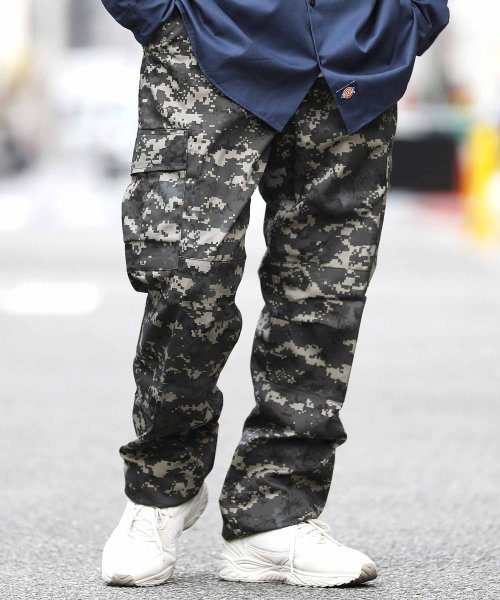 Rothco(ロスコ) Digital Camo Tactical BDU Pants◆カーゴパンツ メンズ ミリタリー ワークパンツ ワイドパンツ おしゃれ