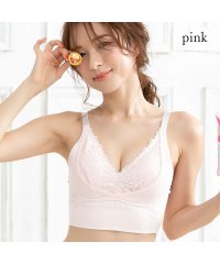 PINK PINK PINK/単品：快適コットンナイトブラジャー/504577150