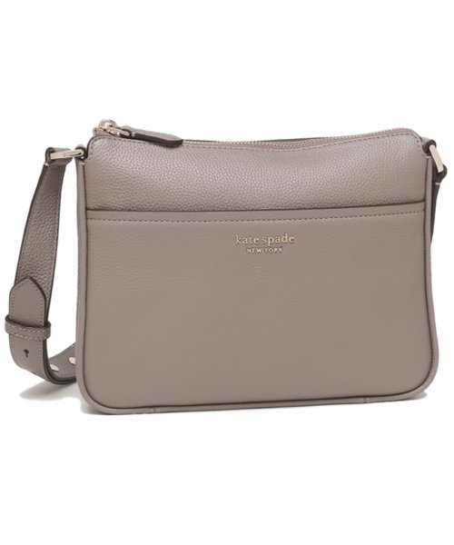 ケイトスペード ショルダーバッグ ランアラウンド グレー レディース KATE SPADE PXR00405 020
