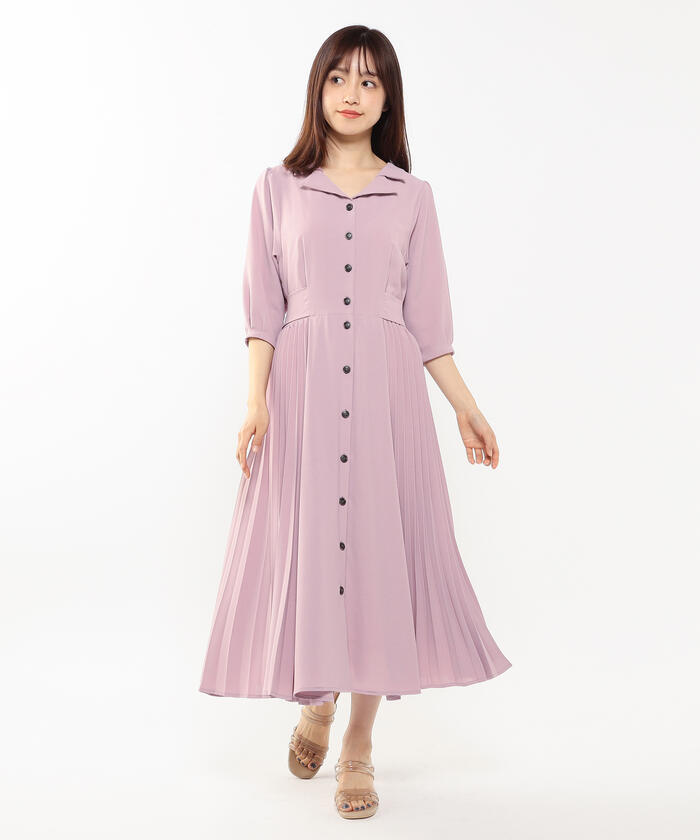 セール】ミッシュマッシュ MISCH MASCH 7分袖サイドプリーツ
