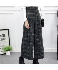 AMOUR BOX/アムールボックス AMOUR BOX クロップドワイドパンツ/504577695