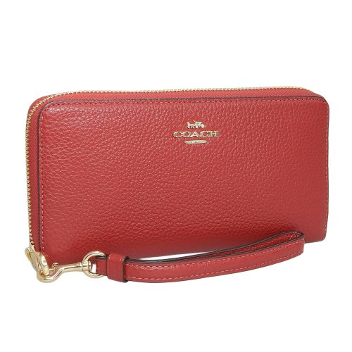 Coach コーチ LONG ZIP AROUND WALLET 長財布