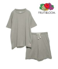 FRUIT OF THE LOOM/FRUIT OF THE LOOM ワッフルクルーネックルームウェア / ユニセックス ギフト 部屋着 パジャマ リラックス/504575586