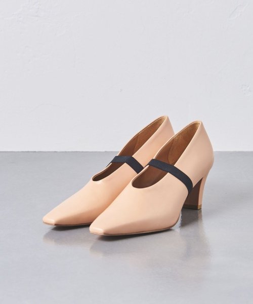 <NAOKO TSUJI+UNITED ARROWS>ポインテッド スクエア パンプス†