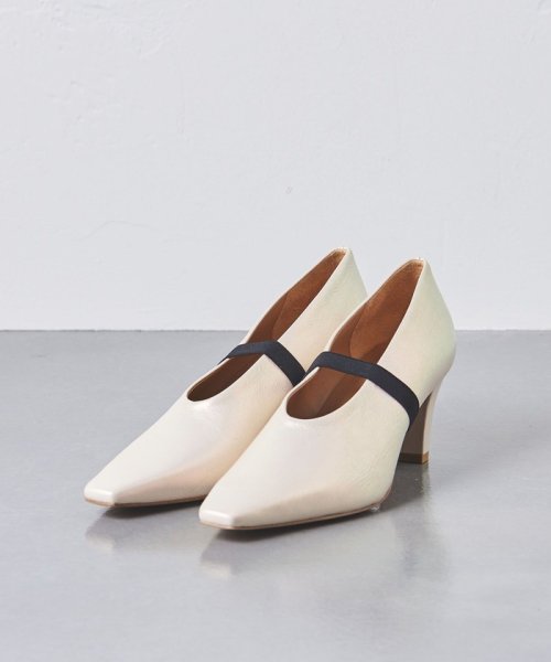 ＜NAOKO TSUJI+UNITED ARROWS＞ポインテッド スクエア パンプス†