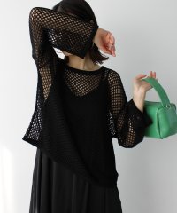 n.f./エヌエフ n.f. メッシュショートニット/504578252