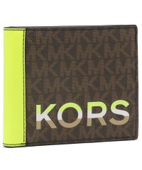 MICHAEL KORS/マイケルコース アウトレット 二つ折り財布 クーパー パスケース ブラウン メンズ レディース MICHAEL KORS 36H1LCOF1O BROWN/504584605