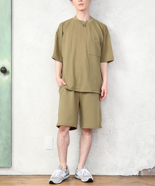 セットアップ(ベージュ)のメンズファッション通販 - d fashion