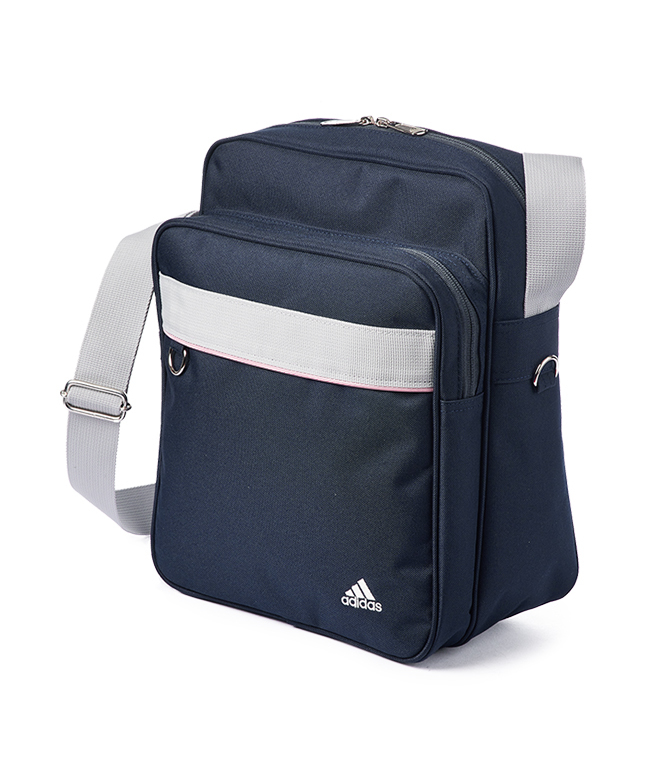 adidas トートバッグ ショルダーバッグ 大容量 パープルブルー adidas ショルダーバッグ バッグ アディダス スクールバッグ 11L