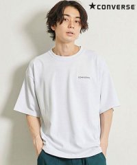 SB Select/CONVERSE 裏メッシュバックイラストプリントクルーネック半袖ビッグTシャツ Tシャツ メンズ 半袖 バックプリント 転写プリント トップス ビッグ ロゴ /504586358