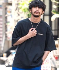 SB Select/CONVERSE 裏メッシュバックイラストプリントクルーネック半袖ビッグTシャツ Tシャツ メンズ 半袖 バックプリント 転写プリント トップス ビッグ ロゴ /504586358