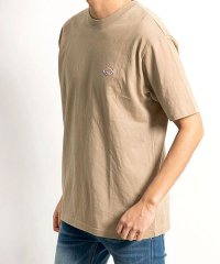 SB Select/Dickies ワンポイントワッペン付きクルーネック半袖Tシャツ ディッキーズ Tシャツ メンズ 刺繍 ロゴ ブランド おしゃれ トップス カットソー クルーネ/504586359