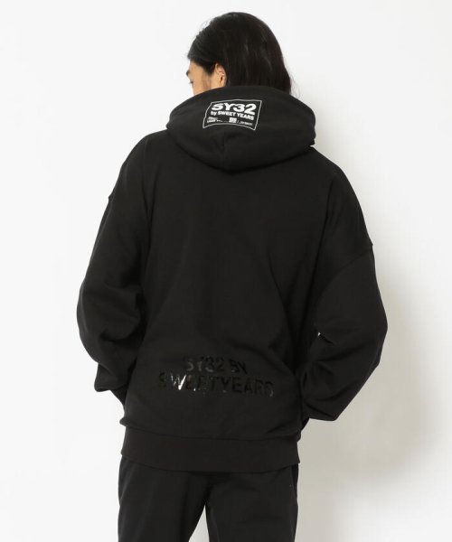 SY32 by SWEET YEARS /エスワイサーティトゥ バイ スィートイヤーズ/BIG SILHOUETTE HOODIE