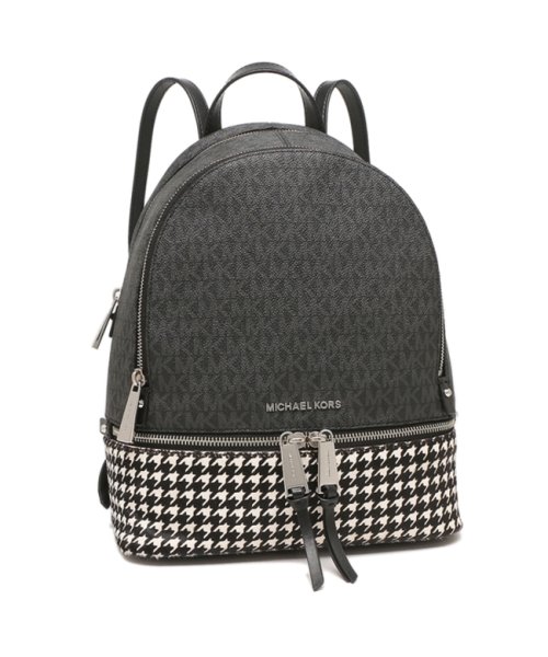 マイケルコース リュック バックパック リアジップ ブラック ホワイト レディース Michael Kors 30f1sezb2o 012 マイケルコース Michael Michael Kors D Fashion