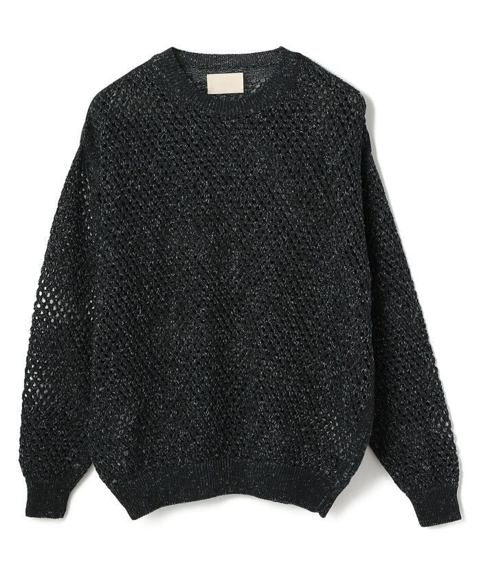 YOKE 22ss Meshed Knit Crewneck サイズ2 yoke 22ss Meshed Knit Crewneck