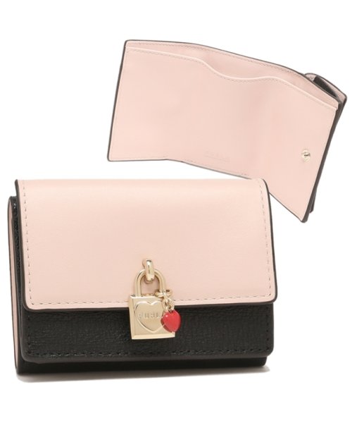 セール 42 Off フルラ 三つ折り財布 ラブリー Sサイズ コンパクト財布 ブラック ピンク レディース Furla Wp Bx0011 Boo00 フルラ Furla D Fashion
