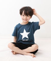 devirock/ボーイズ半袖パジャマ 子供服 キッズ 男の子 ルームウェア 半袖ルームウェア パジャマ /504589648