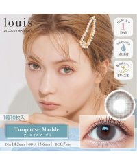 MORECONTACT/カラコン ルイ バイ カラーマジョリティ ワンデー【1箱10枚入】度あり 度なし 14.2mm 八木アリサ louis by COLOR MAJORITY 1d/504399751