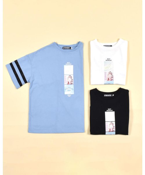 セール】フォトプリント Tシャツ (130~160cm)(504579223) | ジディー(ZIDDY) - d fashion