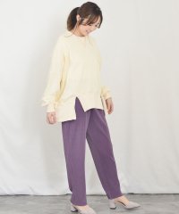 ARGO TOKYO/Accordion Color Pleats Pants 22024　アコーディオンプリーツパンツ　カラーパンツ　カラープリーツパンツ　カットオフフリー/504593034