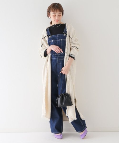 【ADAWAS / アダワス】 FRINGE KNIT GOWN