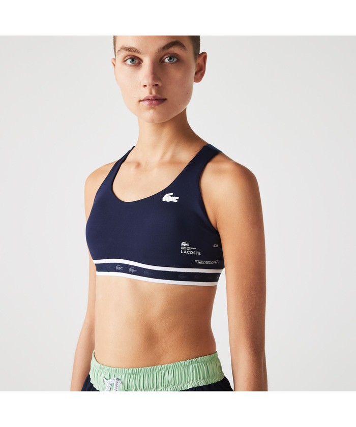 セール】ラコステ LACOSTE レイヤードバックストラップブラ