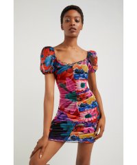 Desigual/花柄 ルーシングワンピース/504451144