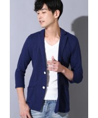 HIGH STREET/HIGH STREET∴ワッフル7分袖テーラーカーディガン/504595908