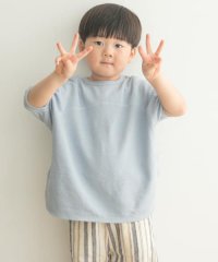 URBAN RESEARCH DOORS（Kids）/『親子リンク』スラブインレイ5分袖プルオーバー(KIDS)/504596511