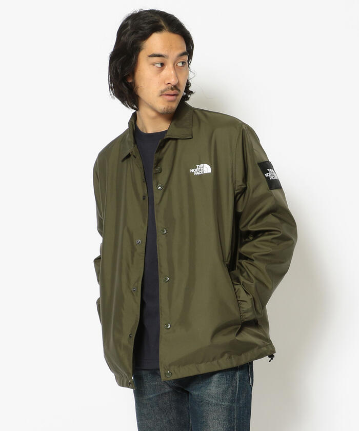 North Face ザノースフェイス コーチジャケット カーキ