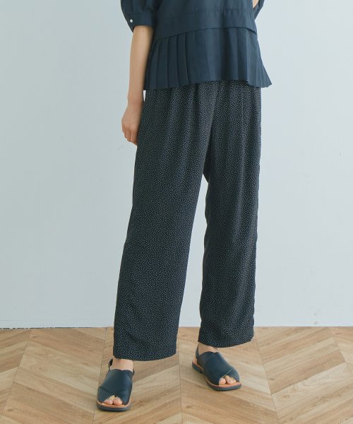 「WHYTO. / ホワイト」プリントイージーパンツ"Print Easy pants"