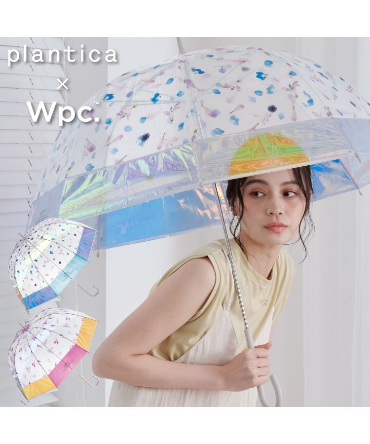 Wpc.公式】ビニール傘 [plantica×Wpc.]フラワーアンブレラ