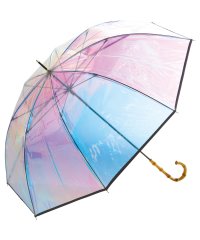Wpc．/【Wpc.公式】［ビニール傘］バンブーパイピング シャイニーアンブレラ 60cm レディース 長傘/504574932