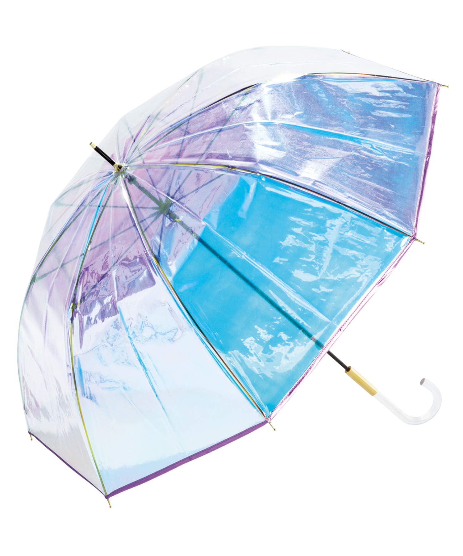 ビニール傘 パイピング 激安☆超特価 57%OFF シャイニーアンブレラ shiny umbrella plastic ダブリュピーシー Wpc
