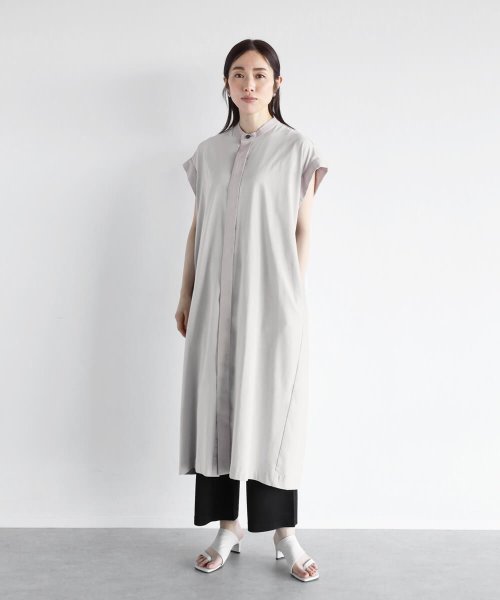 Aga×NORITAKE 【手洗い可】Iラインカットワンピース