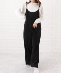 Lace Ladies/レースレディース Lace Ladies 細ストラップ ワイドパンツ サロペット/504597539