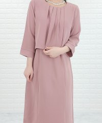 Lace Ladies/レースレディース Lace Ladies フォーマル 重ね着風ワンピース/504597610